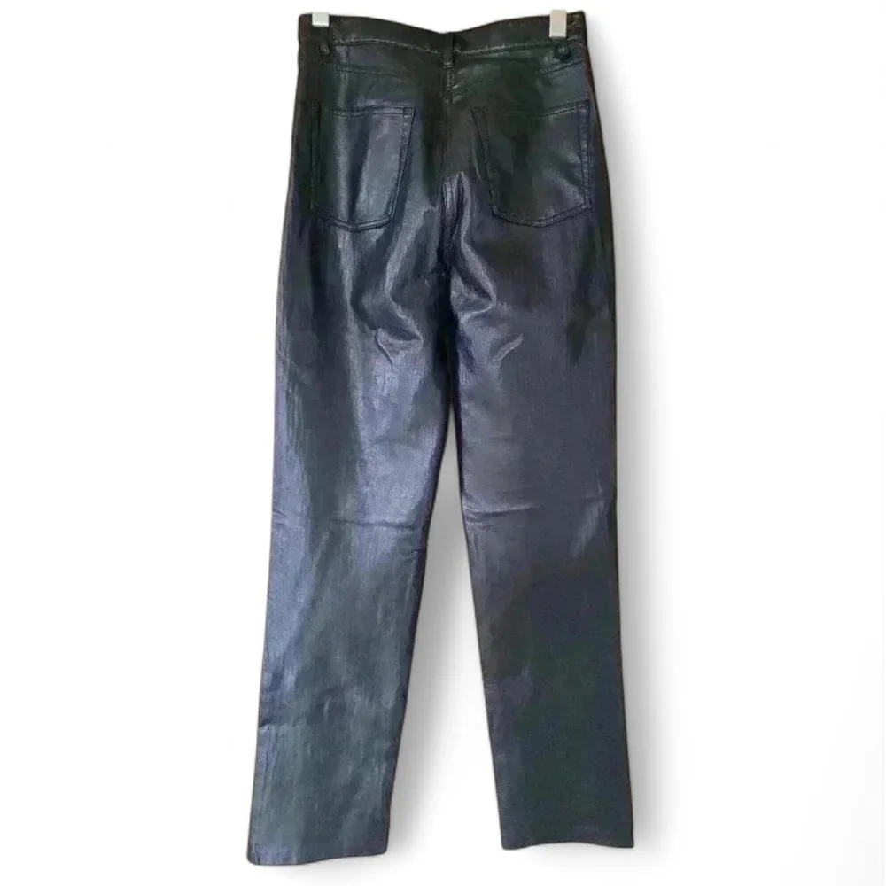 Wilfred Black Faux Leather Pants Size 6 - Picture 2 of 5